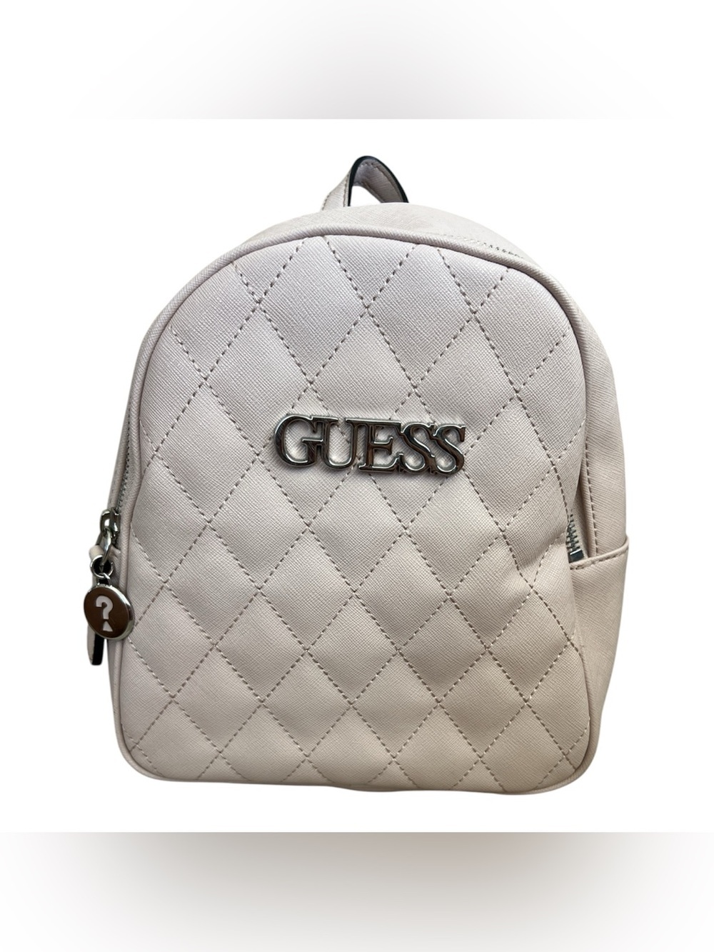 GUESS Quilted Blush Pink Mini Backpack